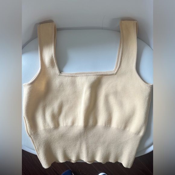 Sandro lovely warm yellow cotton top - Picture 2 of 5